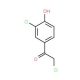 2-chloro-1-(3-chloro-4-hydroxyphenyl)ethanone - chemical structure image