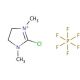 2-Chloro-1,3-dimethylimidazolidinium hexafluorophosphate (CAS 101385-69-7) - chemical structure image