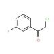 2-Chloro-1-(3-fluorophenyl)ethanone (CAS 53688-18-9) - chemical structure image