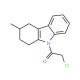 2-Chloro-1-(3-methyl-1,2,3,4-tetrahydro-carbazol-9-yl)-ethanone (CAS 672936-19-5) - chemical structure image