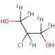 2-Chloro-1,3-propanediol-d5 (CAS 1216764-05-4) - chemical structure image