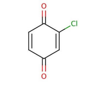 2-Chloro-1,4-benzoquinone (CAS 695-99-8) - chemical structure image