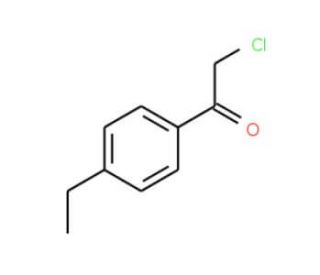 2-Chloro-1-(4-ethyl-phenyl)-ethanone (CAS 50690-09-0) - chemical structure image