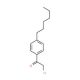 2-Chloro-1-(4-hexyl-phenyl)-ethanone (CAS 81539-57-3) - chemical structure image
