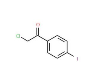 2-chloro-1-(4-iodophenyl)ethanone (CAS 4209-04-5) - chemical structure image