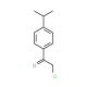2-chloro-1-(4-isopropylphenyl)ethanone (CAS 21886-60-2) - chemical structure image