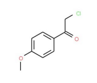 2-chloro-1-(4-methoxyphenyl)ethanone (CAS 2196-99-8) - chemical structure image