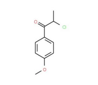 2-chloro-1-(4-methoxyphenyl)propan-1-one - chemical structure image
