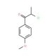 2-chloro-1-(4-methoxyphenyl)propan-1-one - chemical structure image