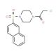 2-Chloro-1-[4-(naphthalene-2-sulfonyl)-piperazin-1-yl]-ethanone - chemical structure image