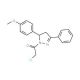 2-Chloro-1-[5-(4-methoxy-phenyl)-3-phenyl-4,5-dihydro-pyrazol-1-yl]-ethanone - chemical structure image