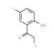 2-chloro-1-(5-fluoro-2-hydroxyphenyl)ethan-1-one (CAS 2002-75-7) - chemical structure image