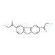 2-Chloro-1-[6-(2-chloro-acetyl)-9H-fluoren-3-yl]-ethanone - chemical structure image