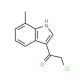 2-Chloro-1-(7-methyl-1H-indol-3-yl)ethanone - chemical structure image