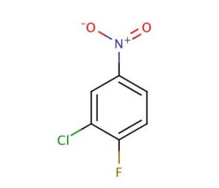 2-Chloro-1-fluoro-4-nitrobenzene (CAS 350-30-1) - chemical structure image