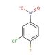 2-Chloro-1-fluoro-4-nitrobenzene 的分子结构, CAS编号: 350-30-1 2-Chloro-1-fluoro-4-nitrobenzene (CAS 350-30-1) - chemical structure image