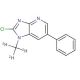 2-Chloro-1-(trideuteromethyl)-6-phenylimidazo(4,5-b)pyridine (CAS 1020719-30-5) - chemical structure image