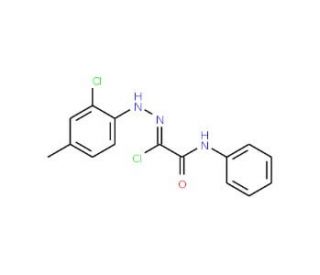 2-Chloro-2-[2-(2-chloro-4-methylphenyl)hydrazono]-N-phenylacetamide - chemical structure image