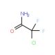 2-Chloro-2,2-difluoroacetamide (CAS 354-28-9) - chemical structure image