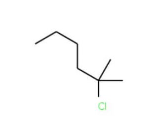 2-Chloro-2-methylhexane (CAS 4398-65-6) - chemical structure image