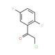 2-Chloro-2′,5′-difluoroacetophenone (CAS 60468-36-2) - chemical structure image
