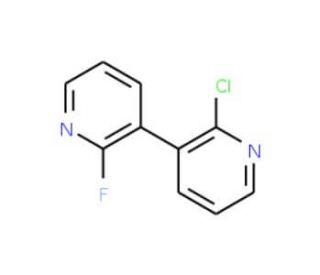 2-Chloro-2&prime;-fluoro-3,3&prime;-bipyridine (CAS 942206-09-9) - chemical structure image