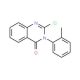 2-chloro-3-(2-methylphenyl)quinazolin-4(3H)-one (CAS 892-15-9) - chemical structure image