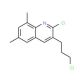 2-Chloro-3-(3-chloropropyl)-6,8-dimethylquinoline (CAS 948294-61-9) - chemical structure image