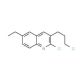 2-Chloro-3-(3-chloropropyl)-6-ethylquinoline (CAS 948294-64-2) - chemical structure image