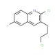 2-Chloro-3-(3-chloropropyl)-6-fluoroquinoline (CAS 948294-65-3) - chemical structure image