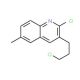 2-Chloro-3-(3-chloropropyl)-6-methylquinoline (CAS 948289-99-4) - chemical structure image
