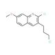 2-Chloro-3-(3-chloropropyl)-7-methoxyquinoline (CAS 159383-58-1) - chemical structure image
