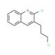 2-Chloro-3-(3-chloropropyl)quinoline (CAS 159383-54-7) - chemical structure image