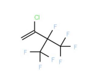 2-Chloro-3,4,4,4-tetrafluoro-3-(trifluoromethyl)-1-butene (CAS 235106-10-2) - chemical structure image