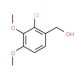 2-Chloro-3,4-dimethoxybenzyl alcohol (CAS 20624-89-9) - chemical structure image