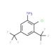 2-Chloro-3,5-bis(trifluoromethyl)aniline (CAS 201593-90-0) - chemical structure image