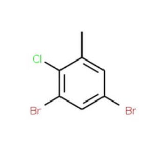 2-Chloro-3,5-dibromotoluene - chemical structure image