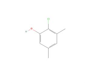 2-Chloro-3,5-dimethylphenol (CAS 5538-41-0) - chemical structure image