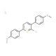 2-Chloro-3,6-bis(4-methoxyphenyl)thiopyranylium chloride - chemical structure image