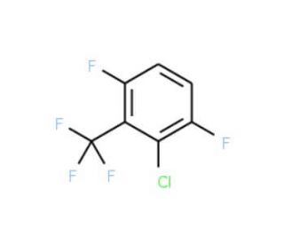 2-Chloro-3,6-difluorobenzotrifluoride - chemical structure image