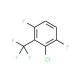 2-Chloro-3,6-difluorobenzotrifluoride - chemical structure image