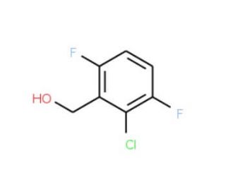 2-Chloro-3,6-difluorobenzyl alcohol (CAS 261762-44-1) - chemical structure image