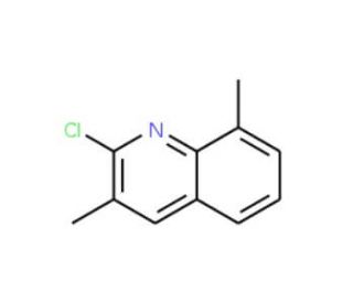 2-Chloro-3,8-dimethylquinoline (CAS 108097-04-7) - chemical structure image