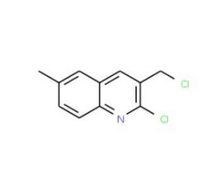 2-Chloro-3-chloromethyl-6-methylquinoline (CAS 948291-18-7) - chemical structure image