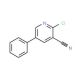 2-Chloro-3-cyano-5-phenylpyridine (CAS 10177-10-3) - chemical structure image