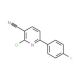 2-Chloro-3-cyano-6-(4-fluorophenyl)pyridine (CAS 31776-83-7) - chemical structure image