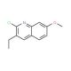 2-Chloro-3-ethyl-7-methoxyquinoline (CAS 132118-50-4) - chemical structure image