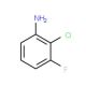 2-Chloro-3-fluoroaniline (CAS 21397-08-0) - chemical structure image