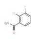 2-Chloro-3-fluorobenzamide - chemical structure image
