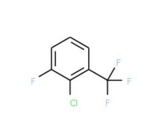 2-Chloro-3-fluorobenzotrifluoride - chemical structure image